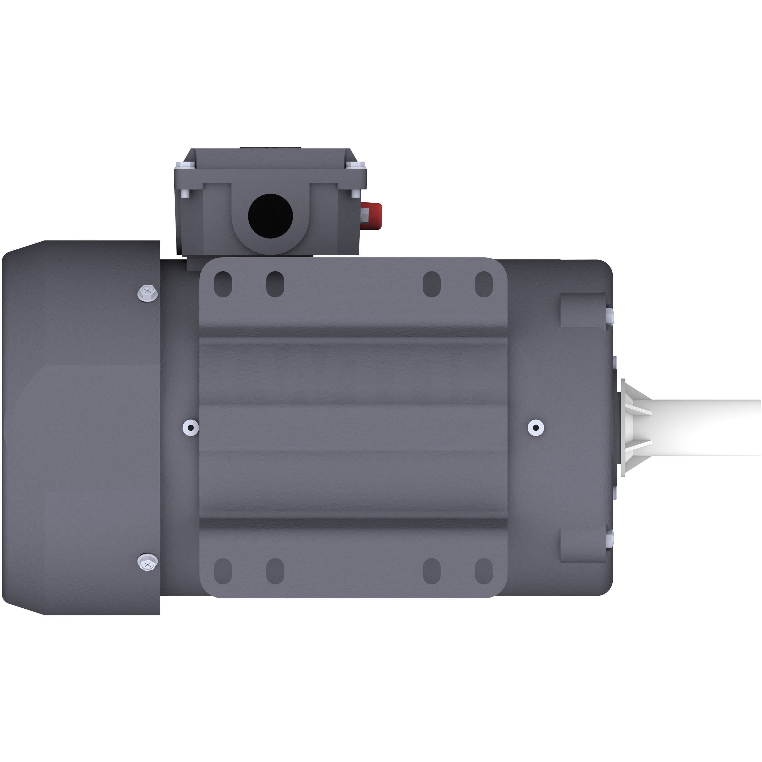 RD1-RS-TF-145T-4-B-C-1.5 Techtop 1.5HP Farm Duty Electric Motor, 1800RPM - 0