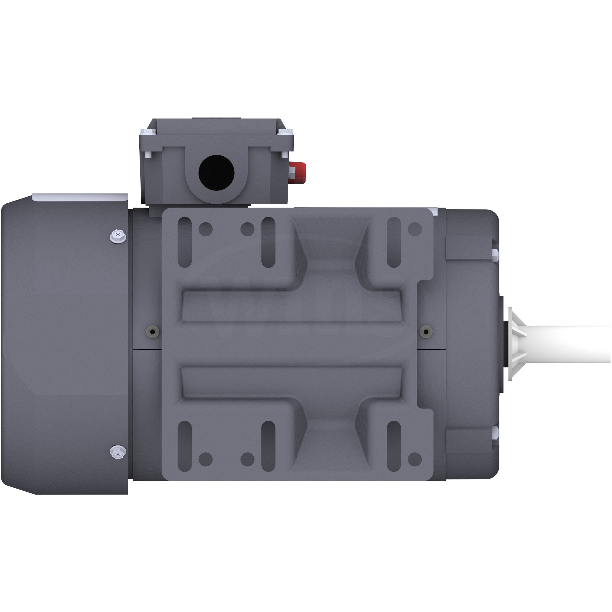 RD1-RS-TF-56H-4-B-C-1.5 Techtop 1.5HP Farm Duty Electric Motor, 1740RPM - 0