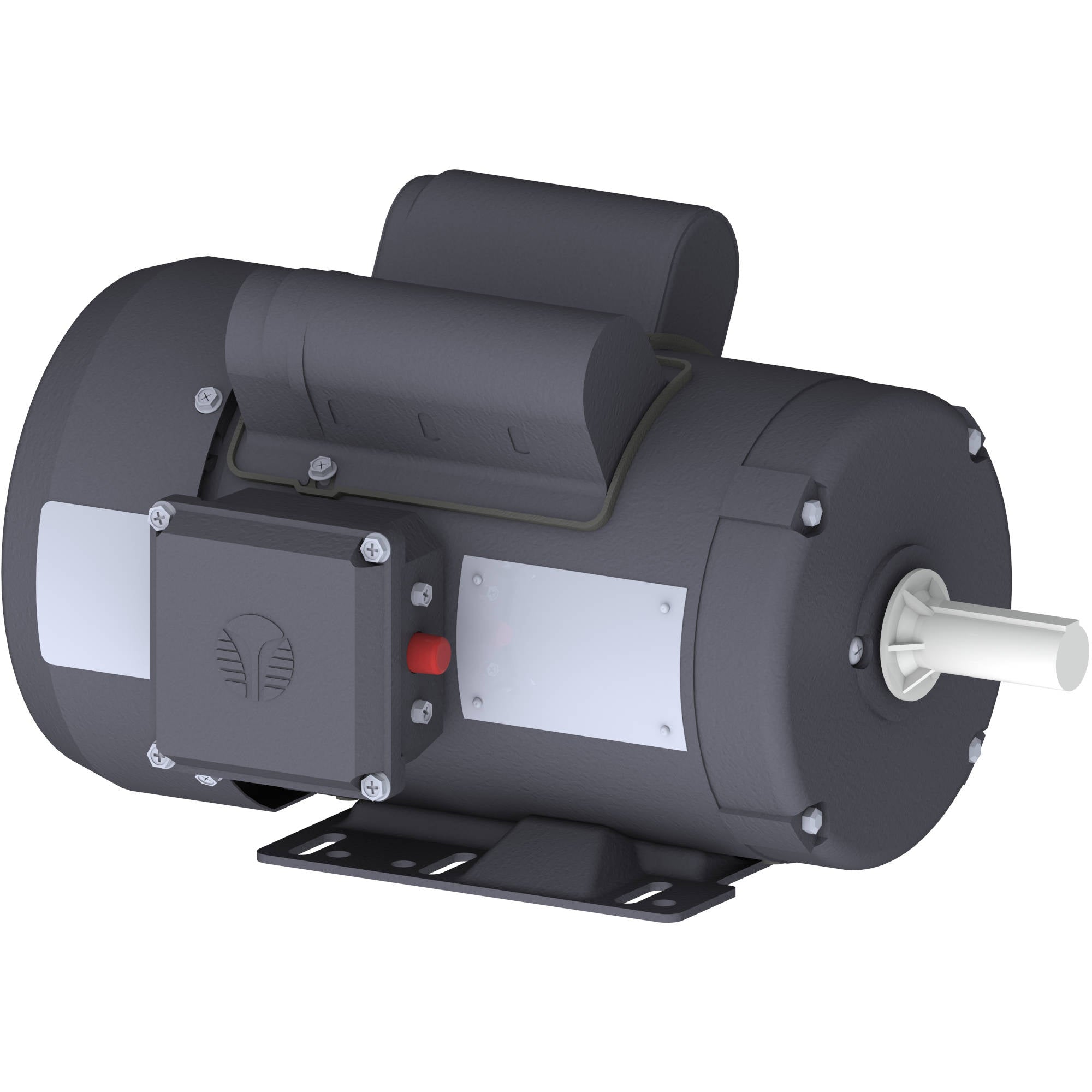 RD1-RS-TF-56H-4-B-C-2 Techtop 2HP Farm Duty Electric Motor, 1740RPM