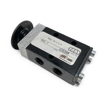 E252HM ARO 3-Way, 2-Position Manual Pneumatic Control Valve