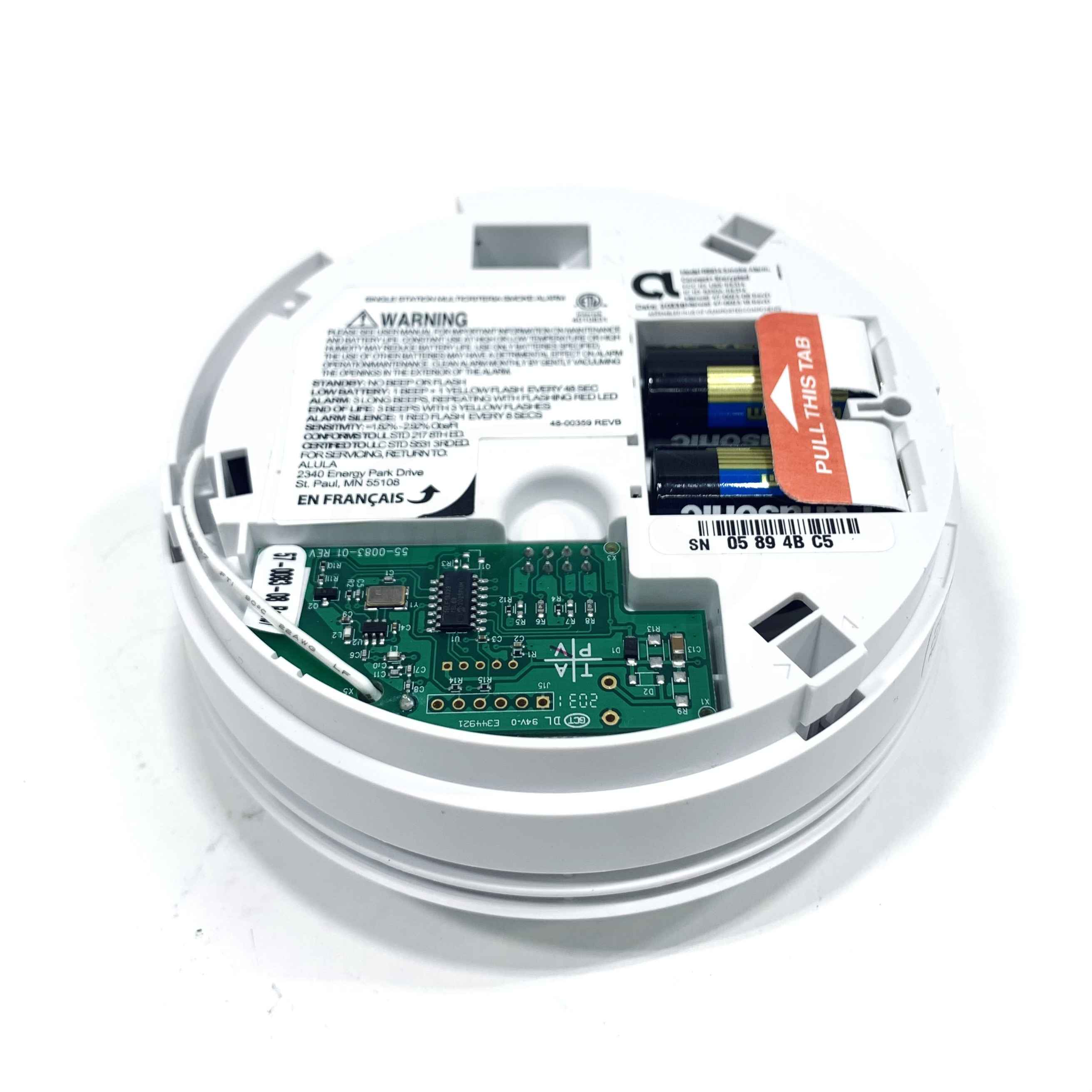 RE614 Alula Smoke Alarm Sensor - 0