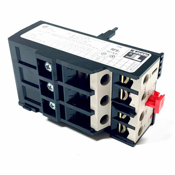 RF9-E Lovato 3P Thermal Overload Relay, 0.6-1A