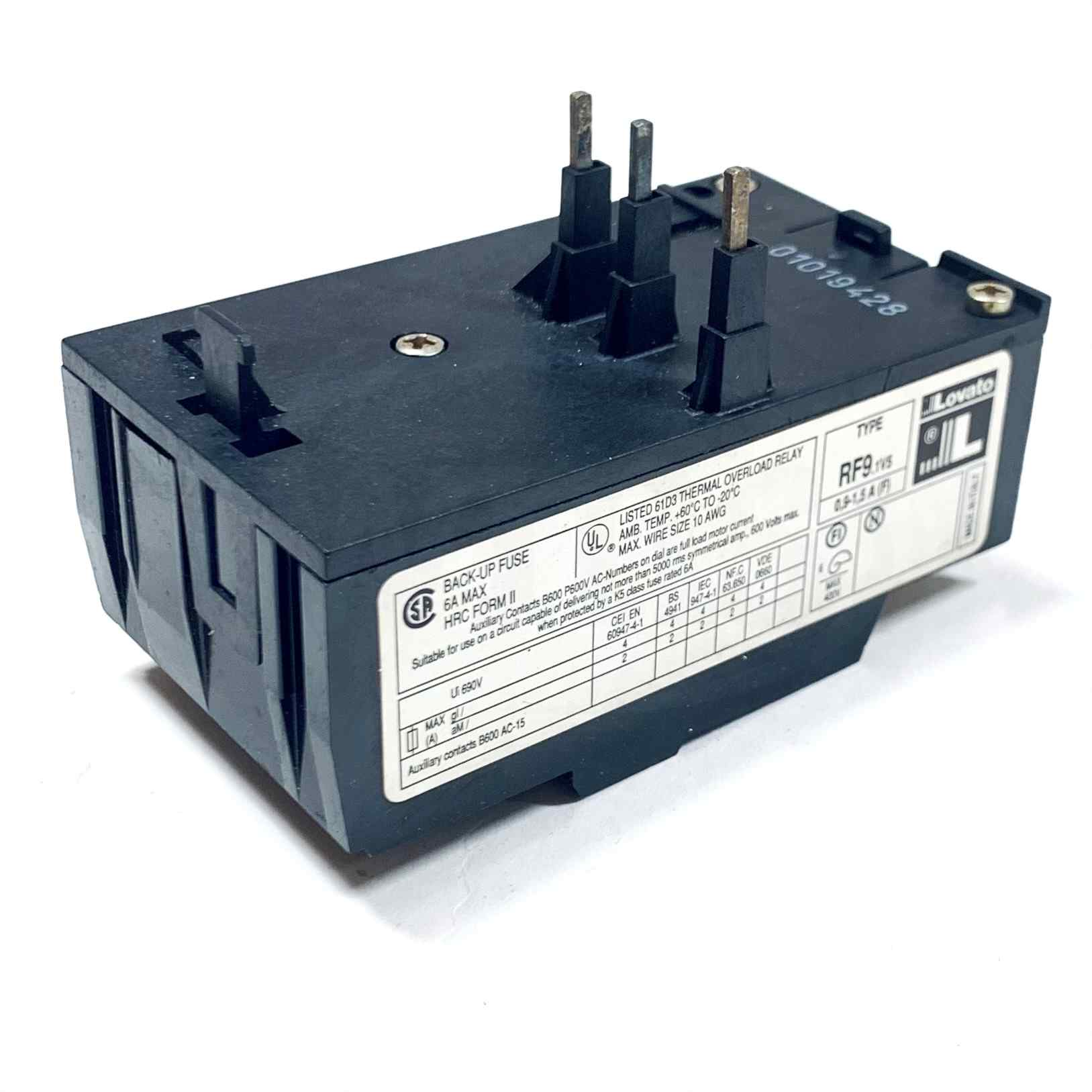 RF91V5 Lovato Thermal Overload Relay