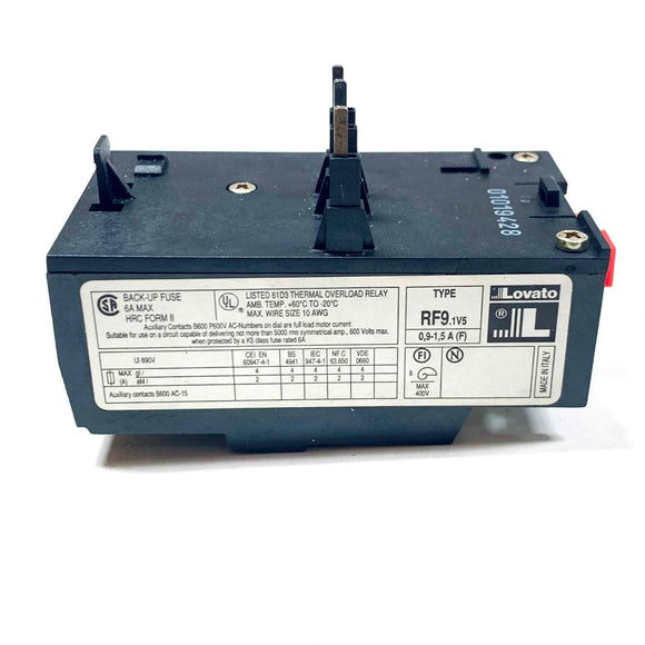 RF91V5 Lovato Thermal Overload Relay