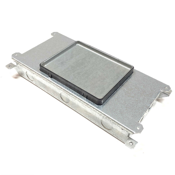 RFB2-SS Legrand Wiremold Shallow Steel Recessed Floor Box
