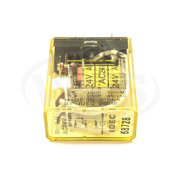 RH1B-U IDEC General Purpose Relay, 24VDC Coil, 1-Pole