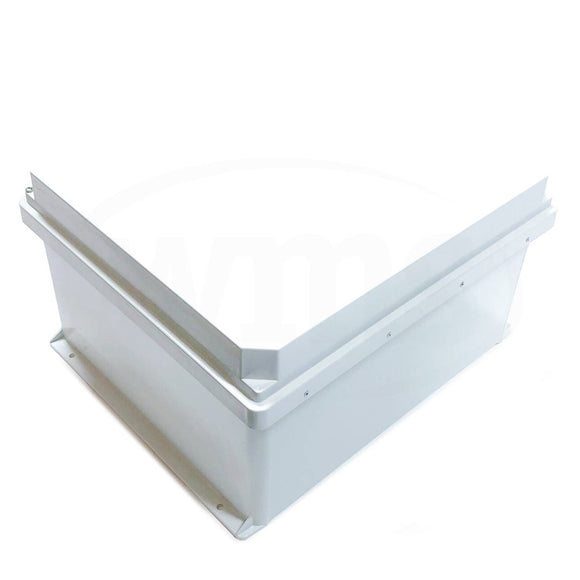 RHJ1816HWLG Hoffman Fiberglass Hinged Wall-Mounted Industrial Enclosure