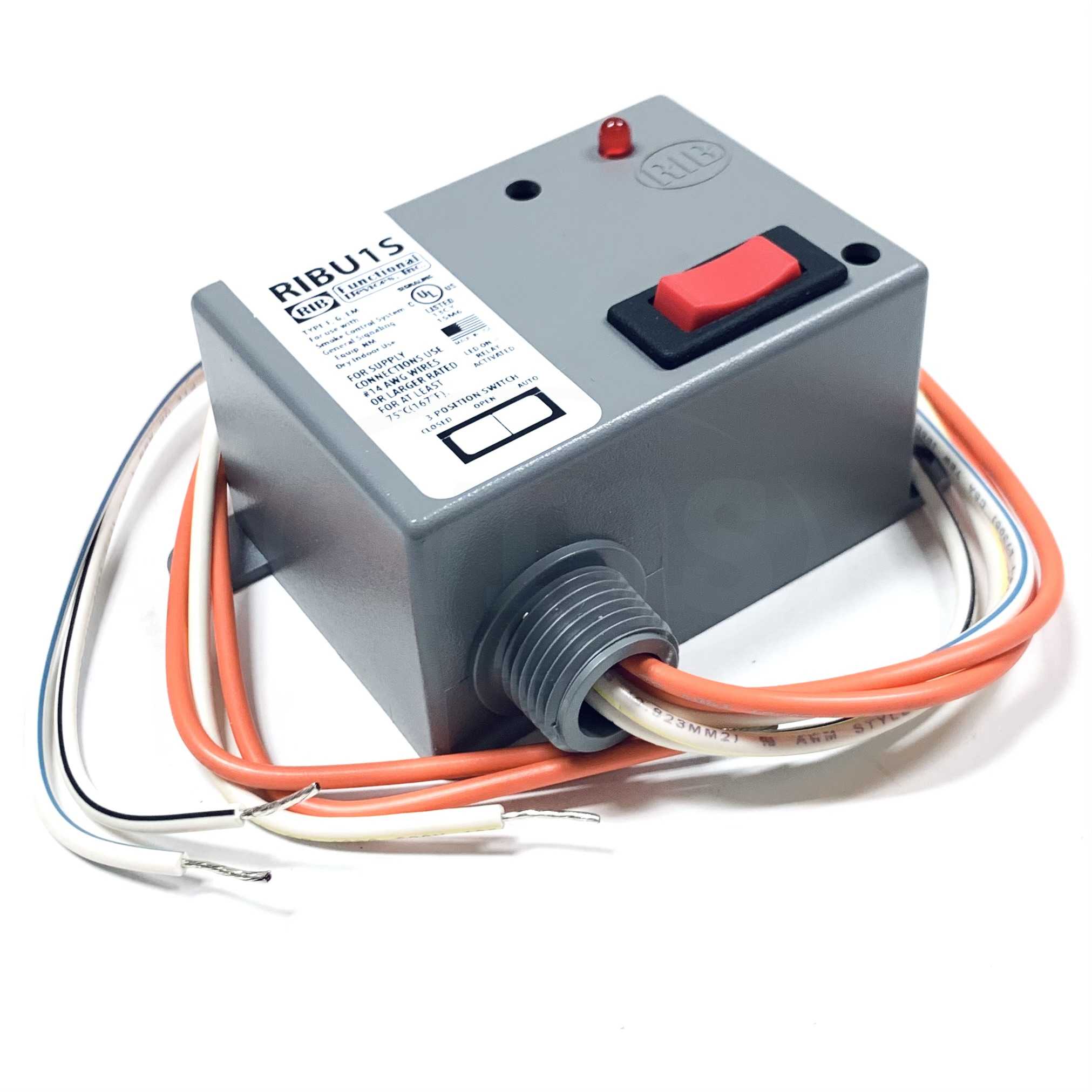 RIBU1S RIB Enclosed Pilot Relay