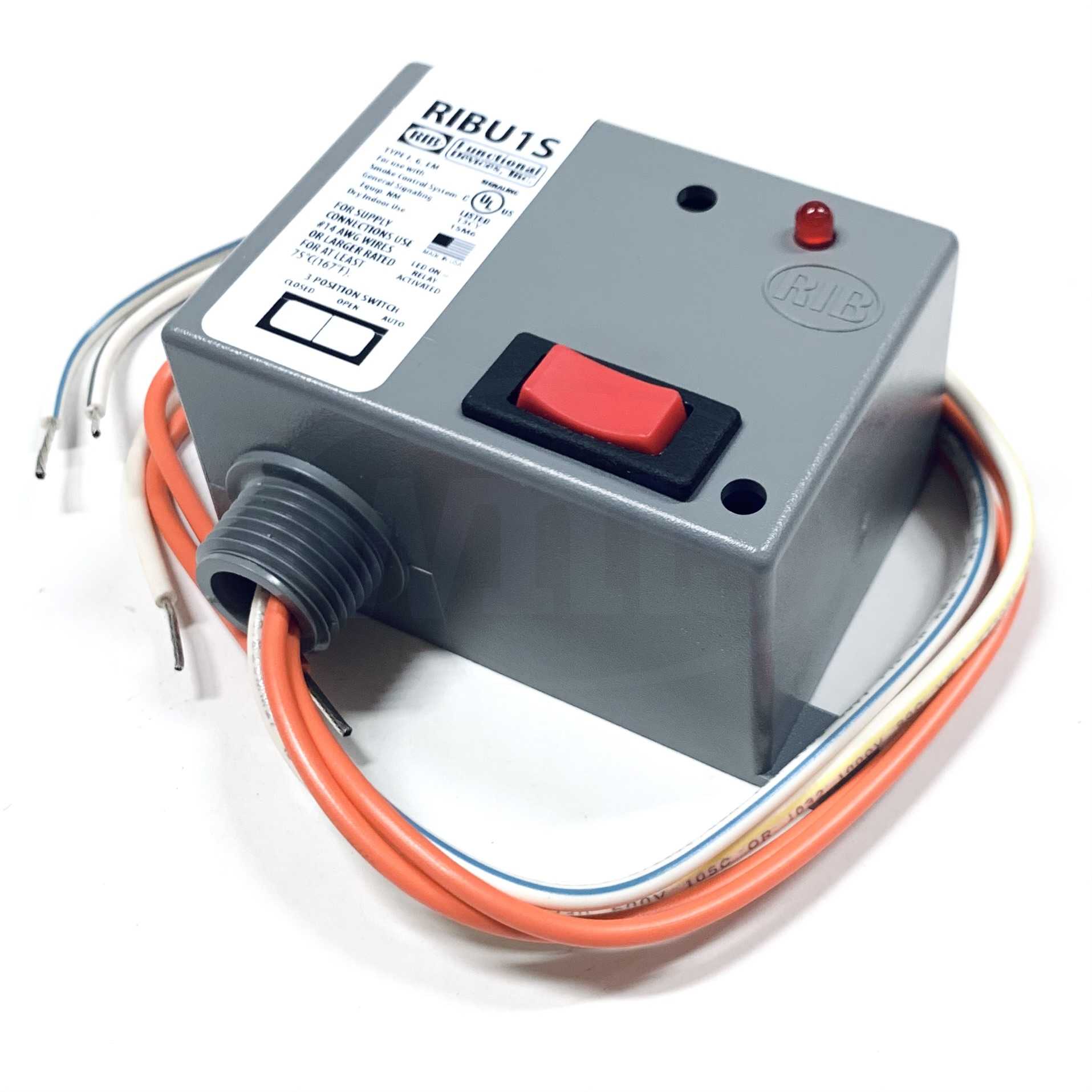 RIBU1S RIB Enclosed Pilot Relay