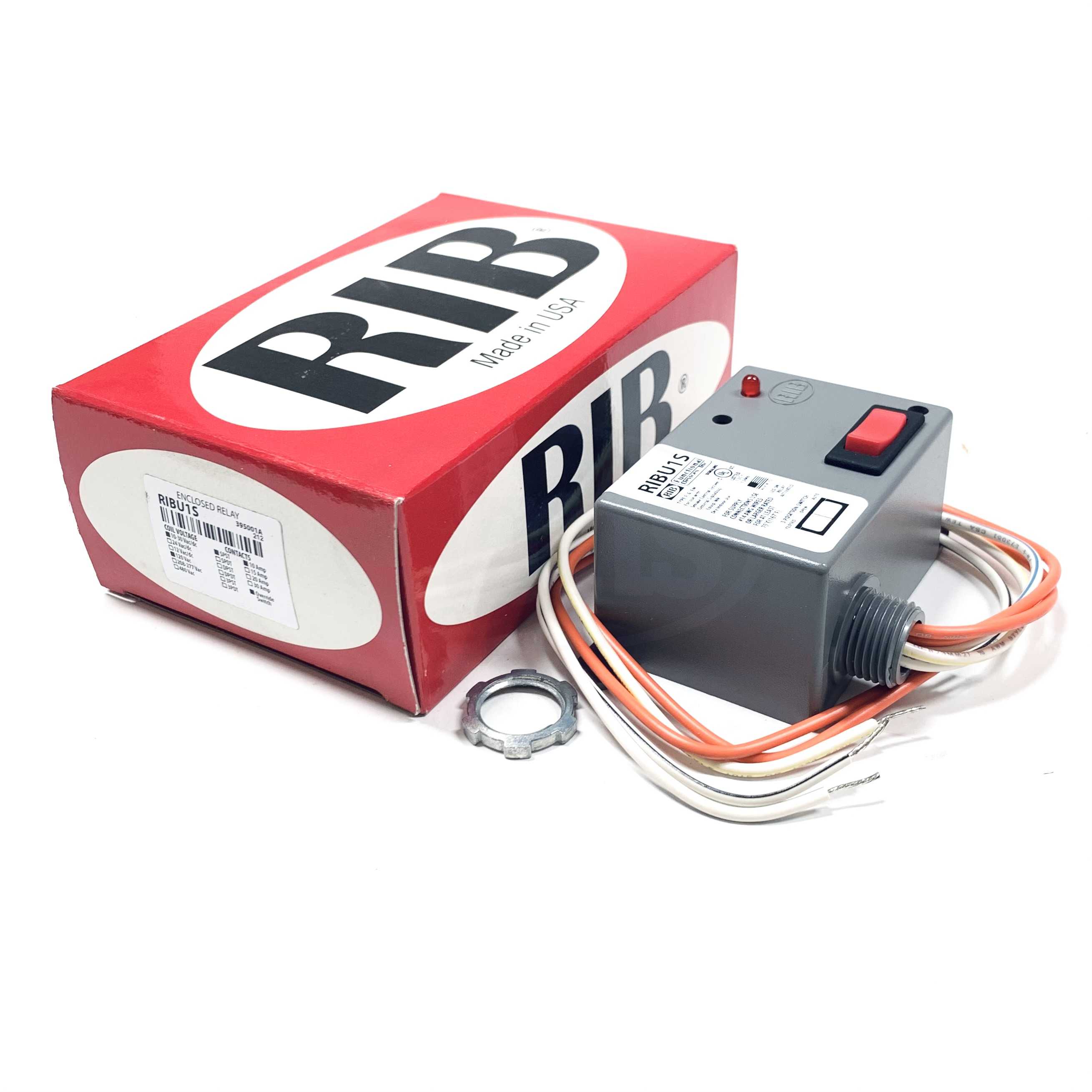 RIBU1S RIB Enclosed Pilot Relay