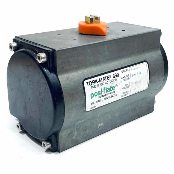 RPC 1000-S Posi-Flate Tork-Mate 690 Pneumatic Actuator, 120 psi