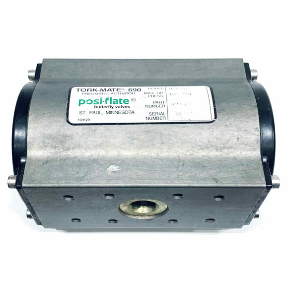 RPC 1000-S Posi-Flate Tork-Mate 690 Pneumatic Actuator, 120 psi