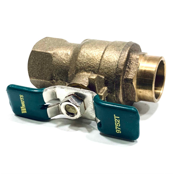 RPV-TS Watts 3/4" Purge And Balancing Valve Sweat Connection