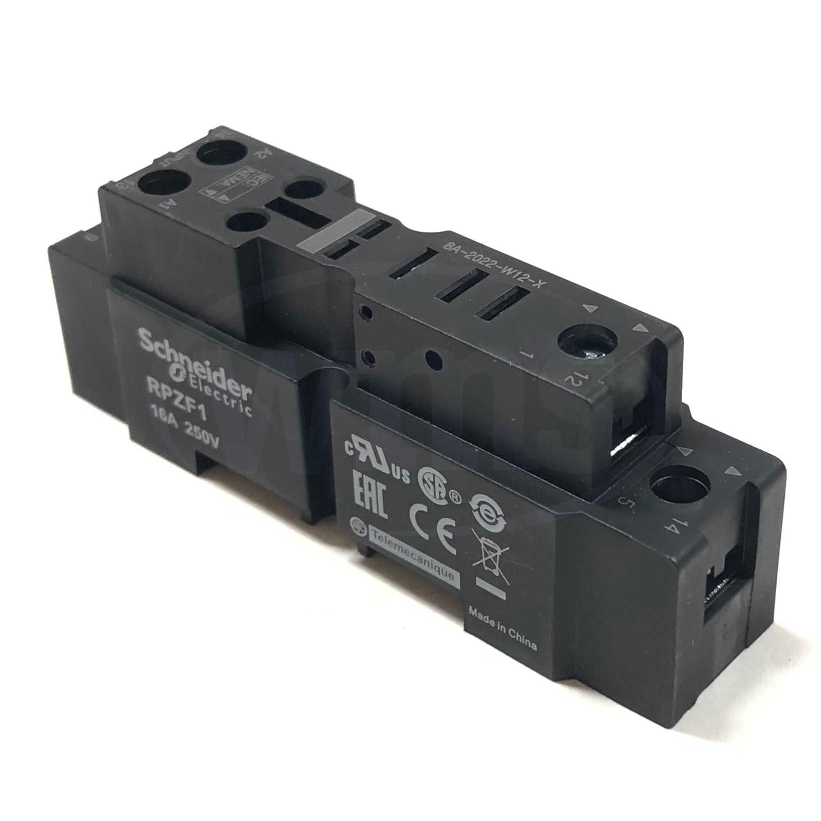 RPZF1 Schneider Electric Zelio Relay Mixed Terminations 1CO 16A