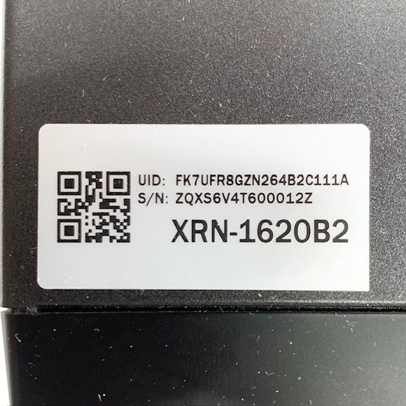 XRN-1620B2 Hanwha Wisenet 16CH 4K Network Video Recorder [No HDD]