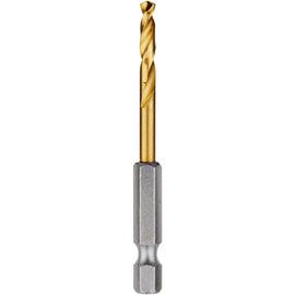 48-89-4607 Milwaukee SHOCKWAVE RED HELIX Titanium Drill Bit, 5/32"