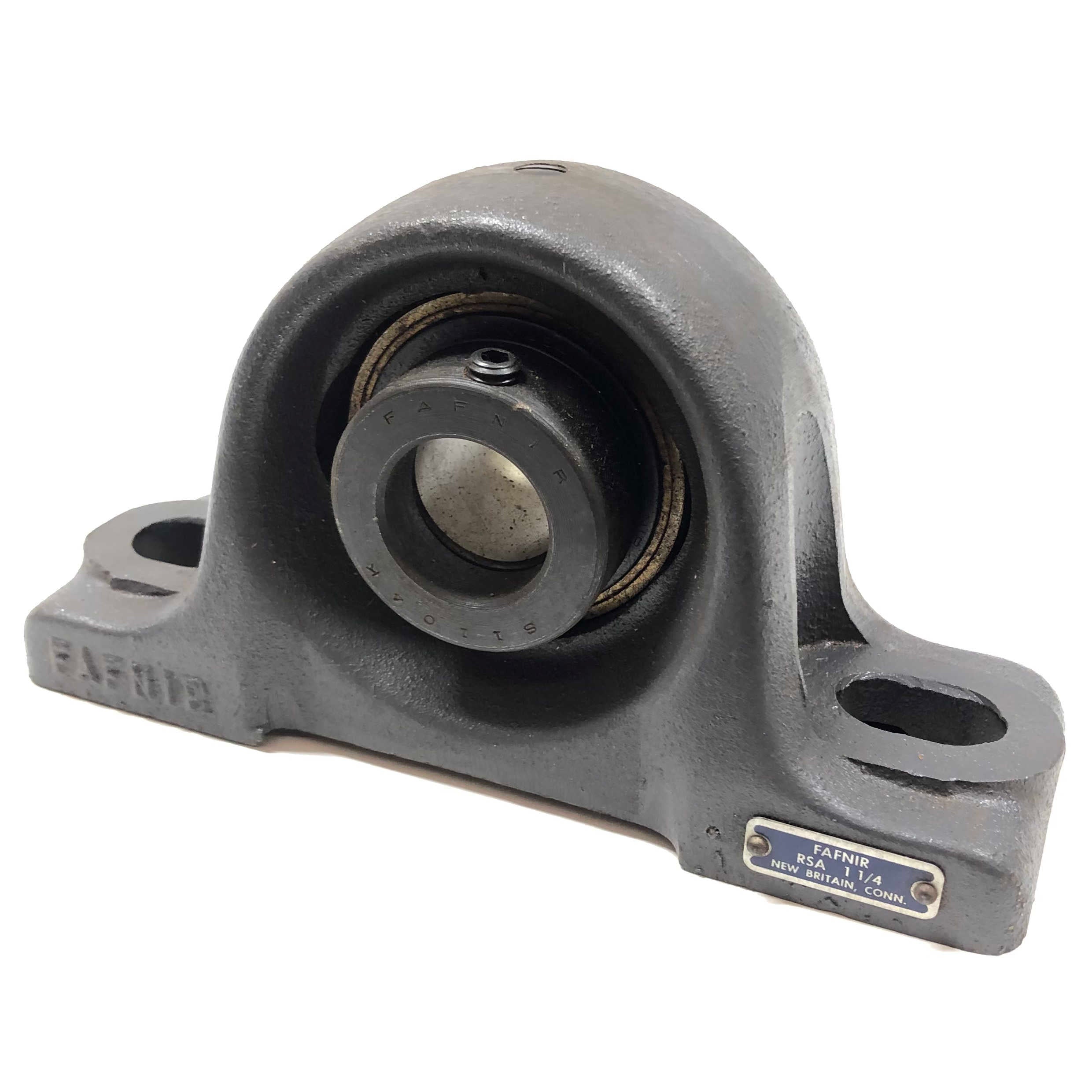 RSA-11/4 Fafnir Pillow Block Ball Bearing, 1-1/4" - 0