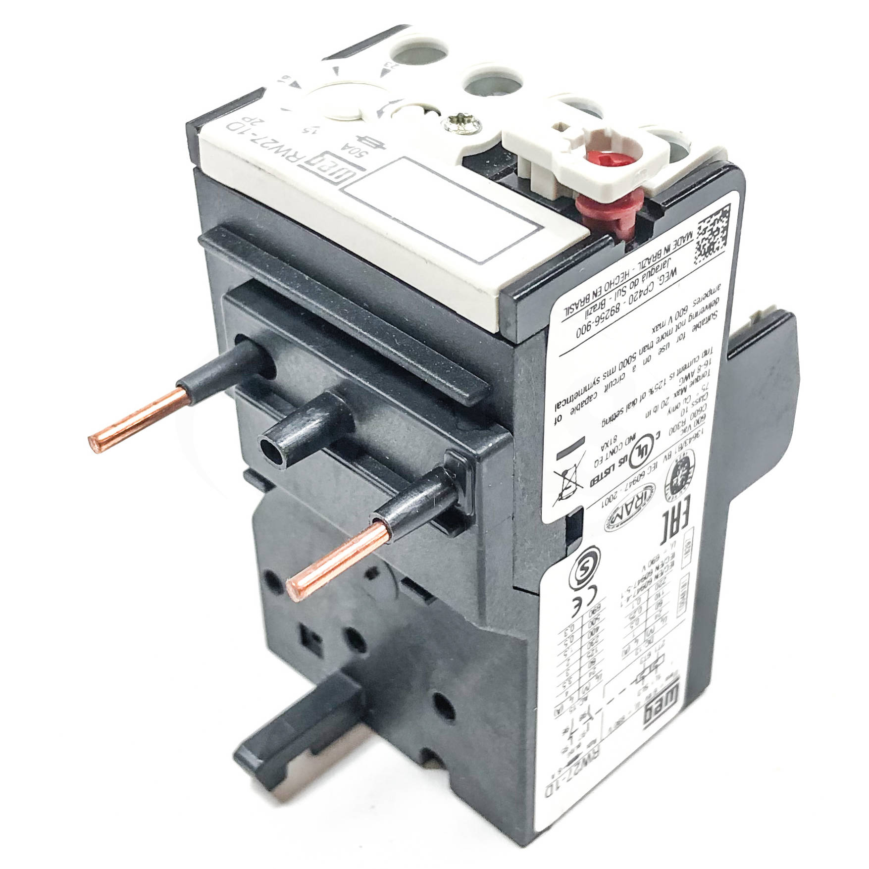 RW27-1D2-U023 WEG Bi-Metallic Overload Relay, 2 Pole, 15-23 Amps