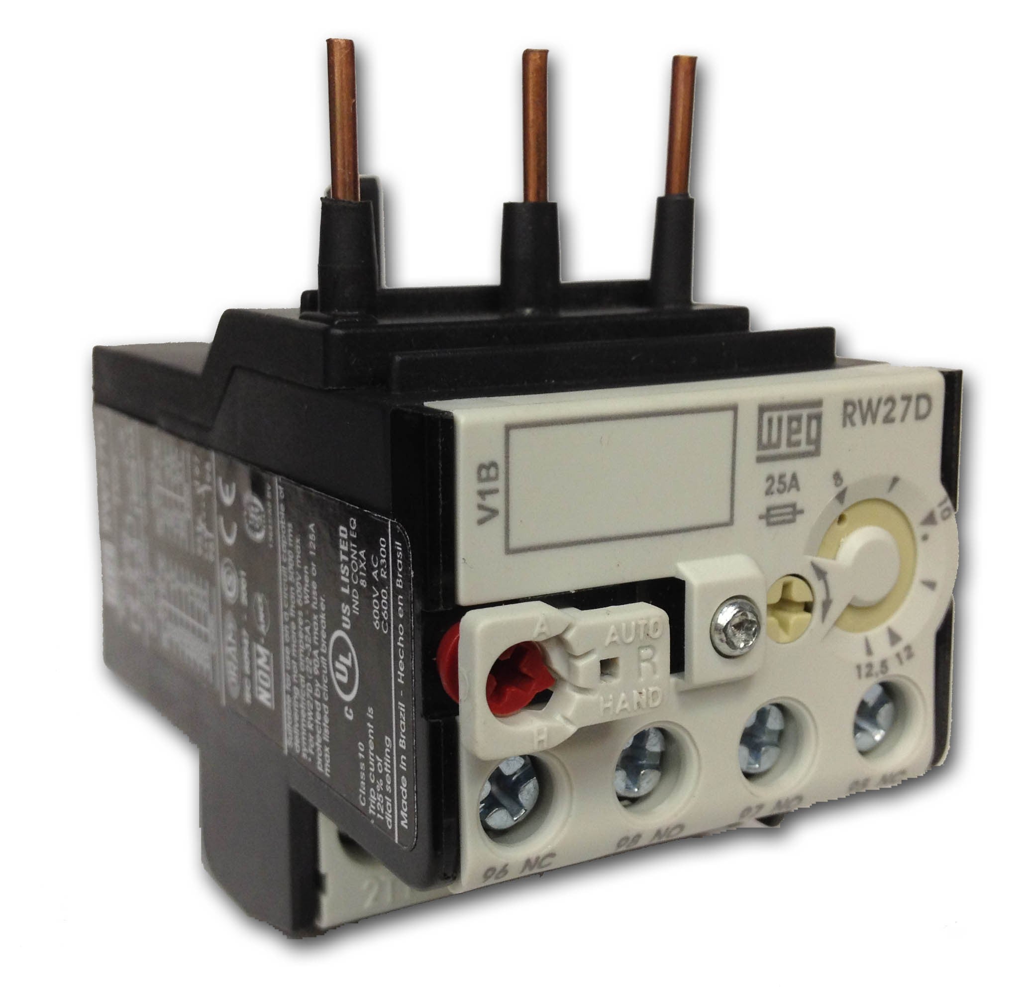 RW27-1D3-U032 WEG Bi-Metallic Overload Relay, 3 Pole, 22-32 Amp
