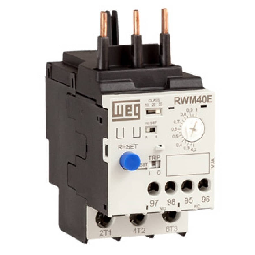 WEG Electronic Overload Relay, 3-Pole, 5 to 25 Amp
