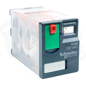 RXM4AB2B7 Schneider Electric Mini Plug-In Relay 4 C/O, 24VAC, 250V, 6A