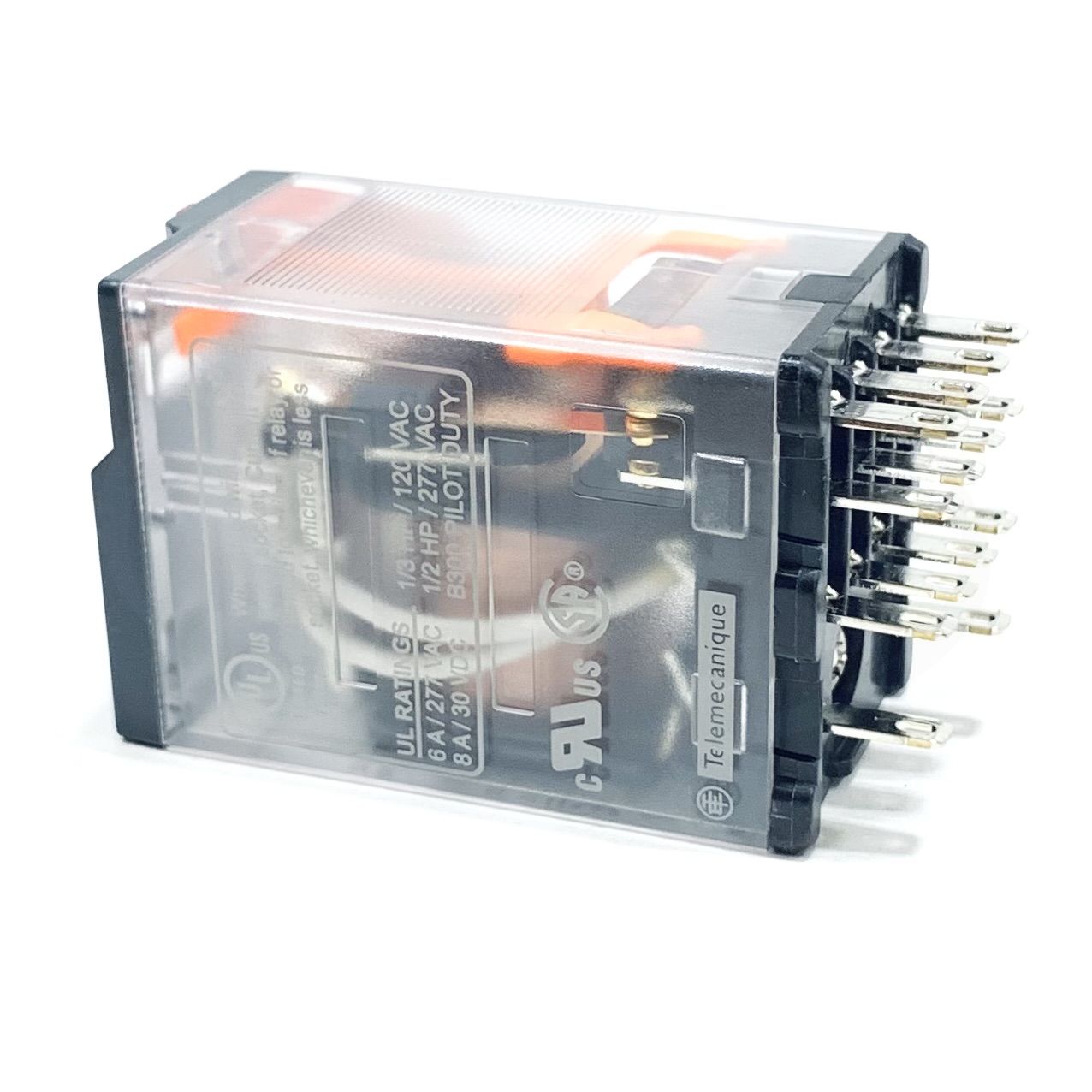 RXM4AB2B7 Schneider Electric Mini Plug-In Relay 4 C/O, 24VAC, 250V, 6A