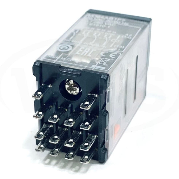 RXM4AB2B7 Schneider Electric Mini Plug-In Relay 4 C/O, 24VAC, 250V, 6A