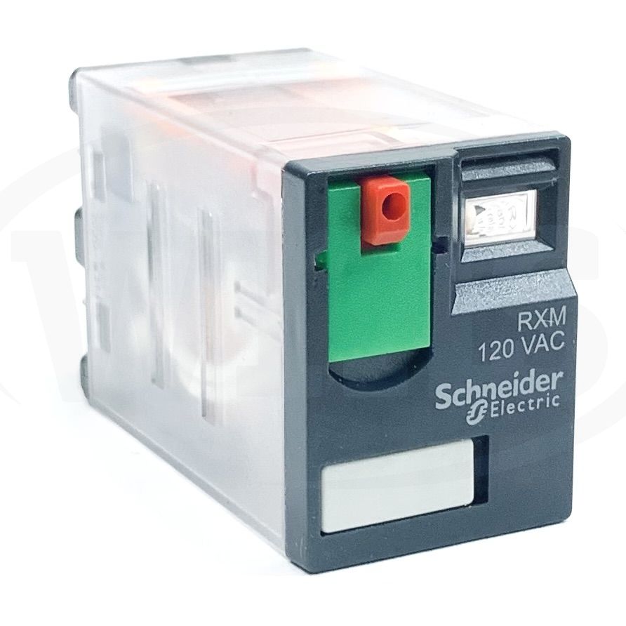 RXM4AB2B7 Schneider Electric Mini Plug-In Relay 4 C/O, 24VAC, 250V, 6A - 0