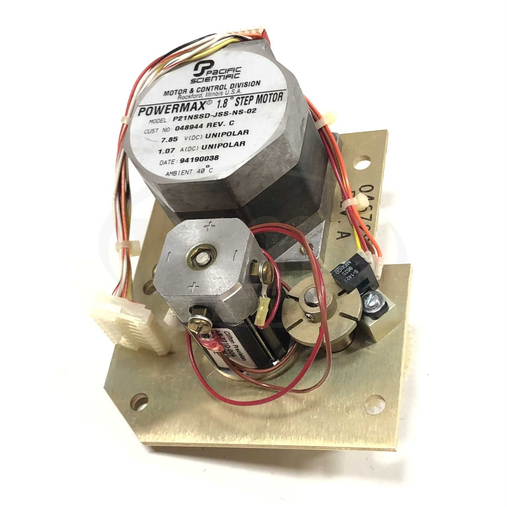 S-00884876 Intermec Motor Plate Assembly