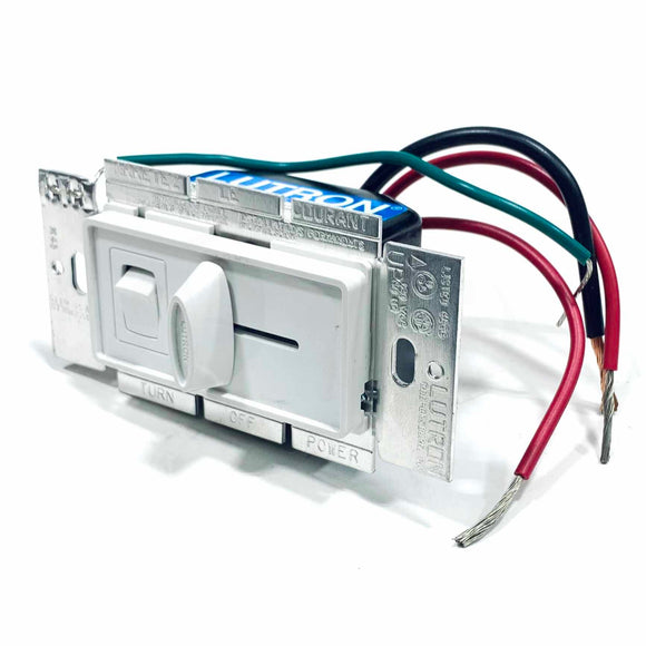 S-103P-WH Lutron Skylark Designer Slide Incandescent Dimmer