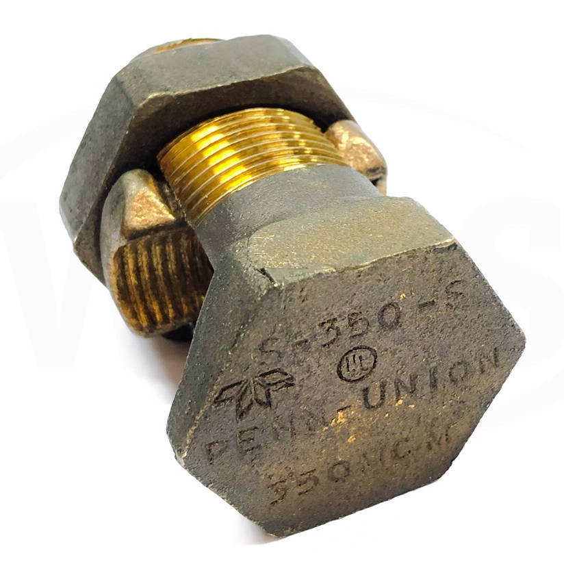S-350 Teledyne Penn-Union Bronze Split Bolt, 350 MCM