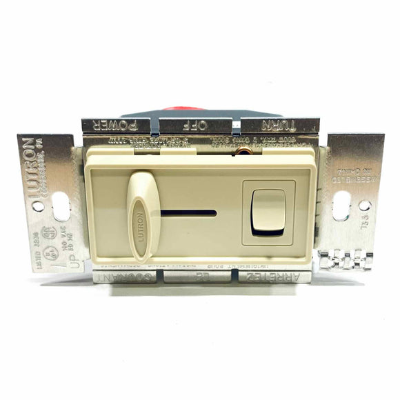 S-603P-IV Lutron Skylark 600W 3-Way Preset Dimmer, (Ivory)