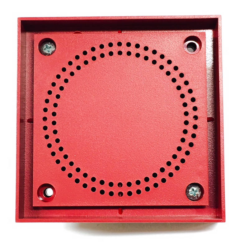 S-LP70 Siemens Speaker, 70V, Red, 75dBA