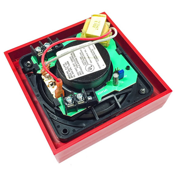 S-LP70 Siemens Speaker, 70V, Red, 75dBA