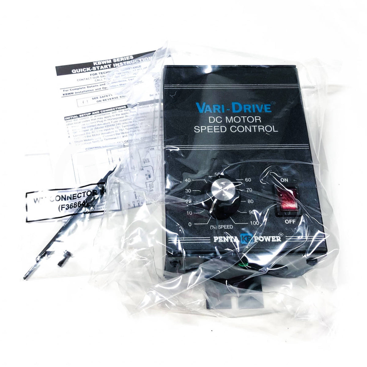 9380 KB Electronics Vari-Drive SCR Variable Speed DC Motor Control, 11 ...