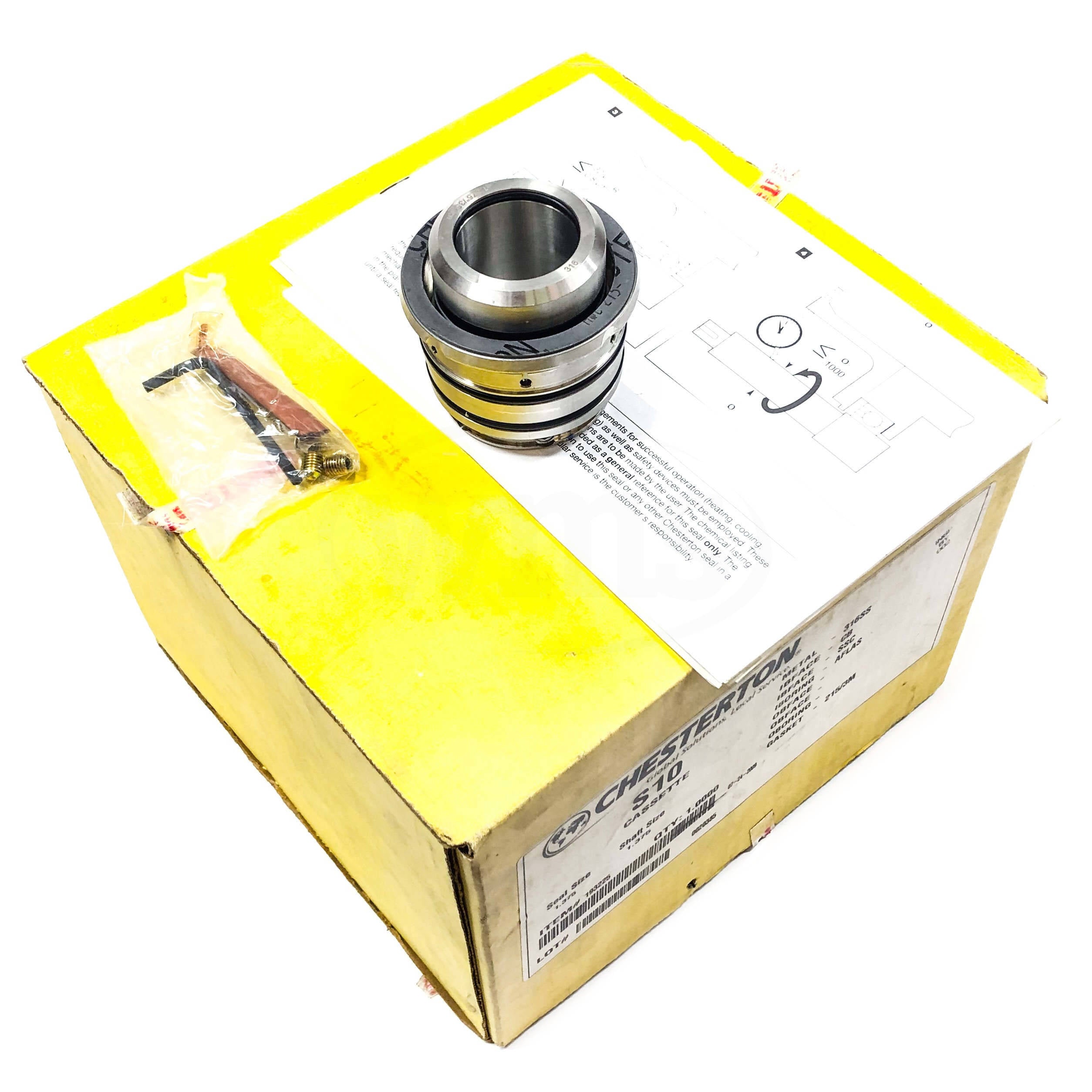S10 Chesterton Cassette Type Cartridge Seal 1.375 Shaft, 193225 - 0