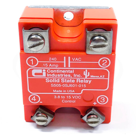 S505-0SJ601-015 Continental Industries, Inc. 240 Vac, 15 Amp, 3.8 to 15 VDC
