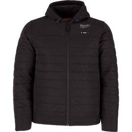 M102B-21S Milwaukee M12 Heated AXIS Hooded Jacket Kit, Black, Small
