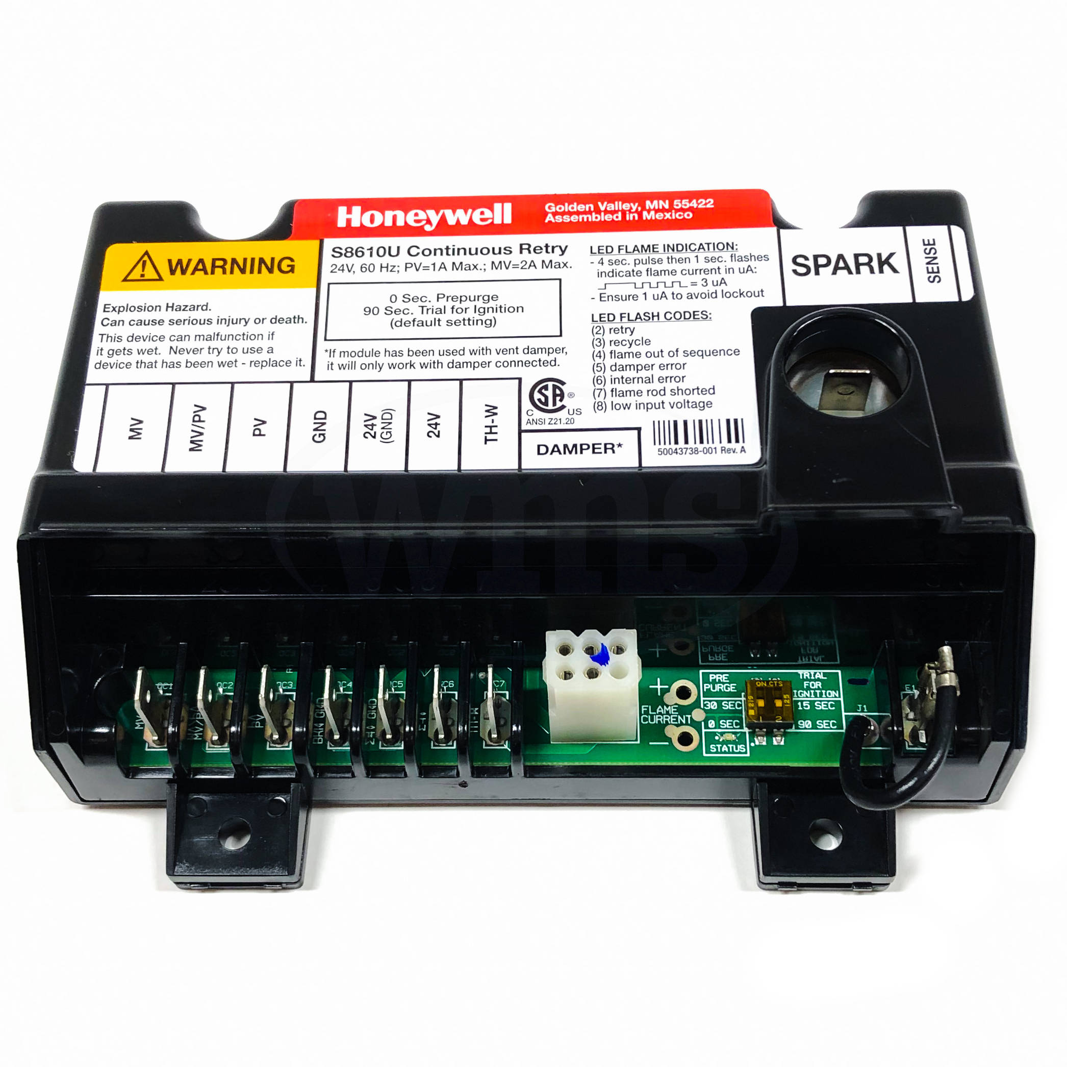 S8610U3009 Honeywell Universal Intermittent Pilot Ignition Module