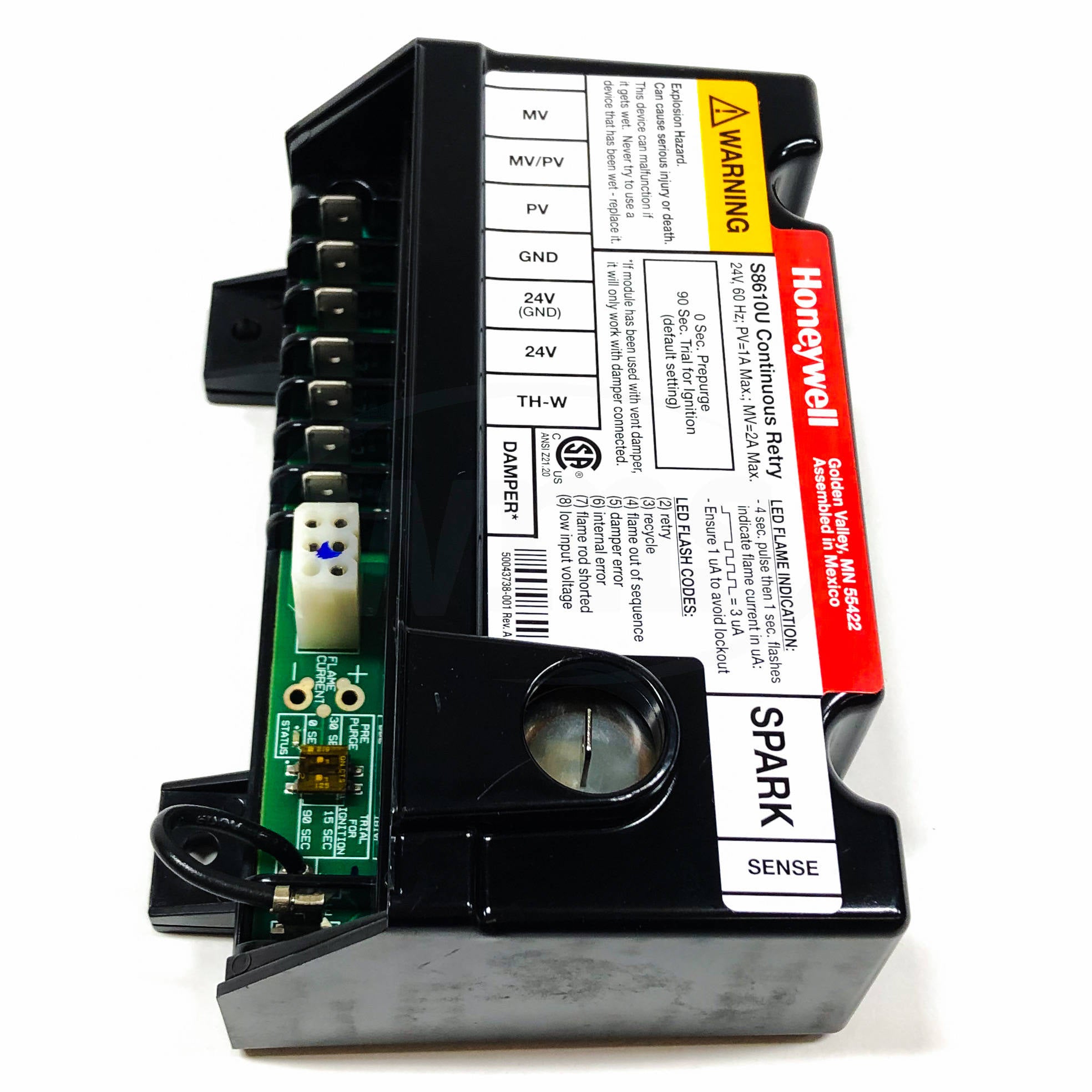 S8610U3009 Honeywell Universal Intermittent Pilot Ignition Module - 0