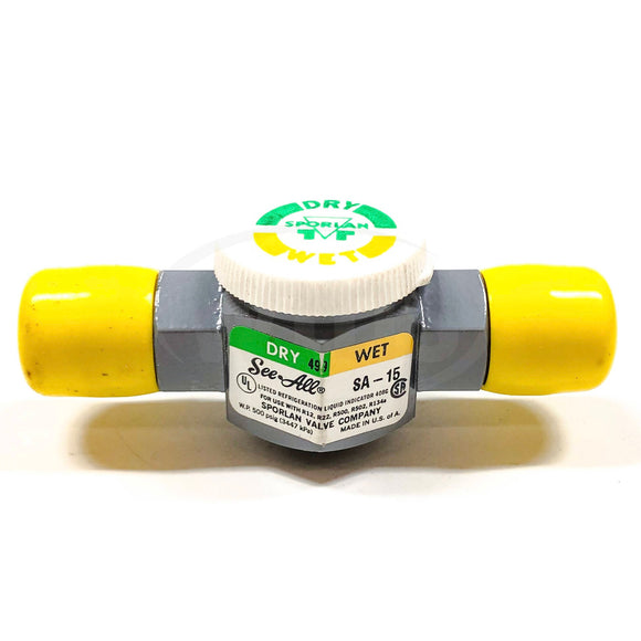 SA-15 Sporlan Moisture & Liquid Indicator 5/8" Sae