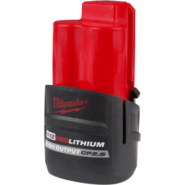 48-11-2425 Milwaukee M12 REDLITHIUM High Output CP2.5 Battery Pack