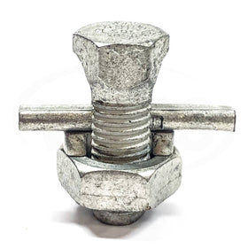 SBP6 604205-1 Amp Special Industries Split - Bolt Connector, 6-SOL, 10-8, AL CU - 0