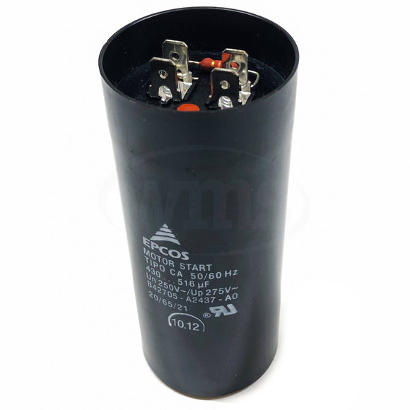 SCP-430-516/250V WEG Start Capacitor, 430-516 Mfd, 250VAC