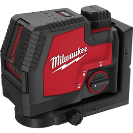 3521-21 Milwaukee USB Rechargeable Green Cross Line Laser