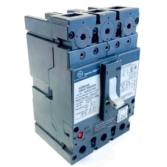 SEHA24AT0060 General Electric Hi-Break Circuit Breaker, 2-Pole, 60 Amp, 480V AC