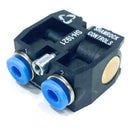 SH-1921 Shamrock Solenoid Valve 3 Way Passing, 5/32" Push-in Fittings-5