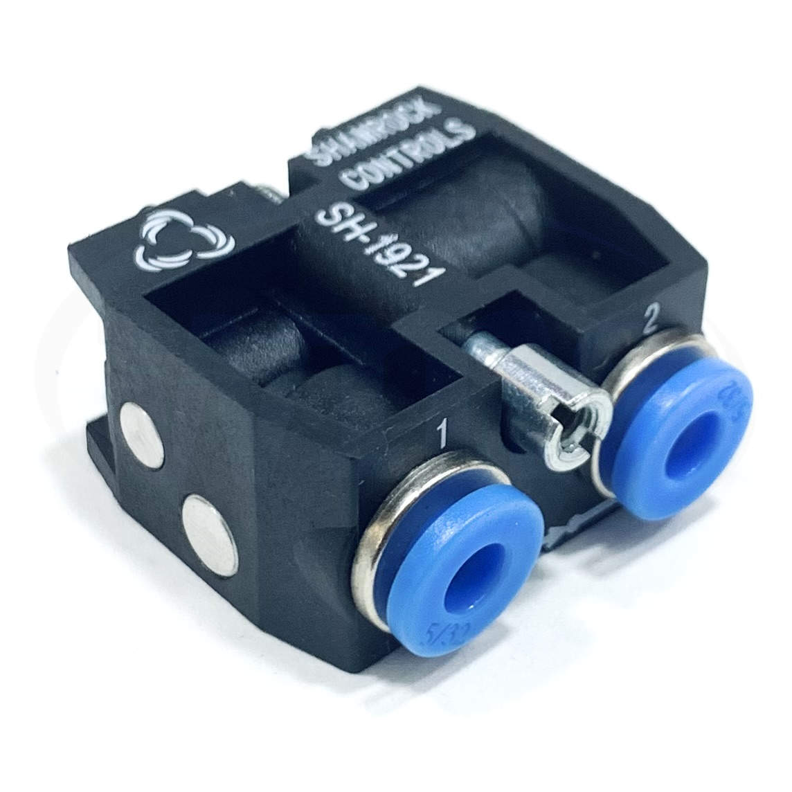 SH-1921 Shamrock Solenoid Valve 3 Way Passing, 5/32" Push-in Fittings - 0