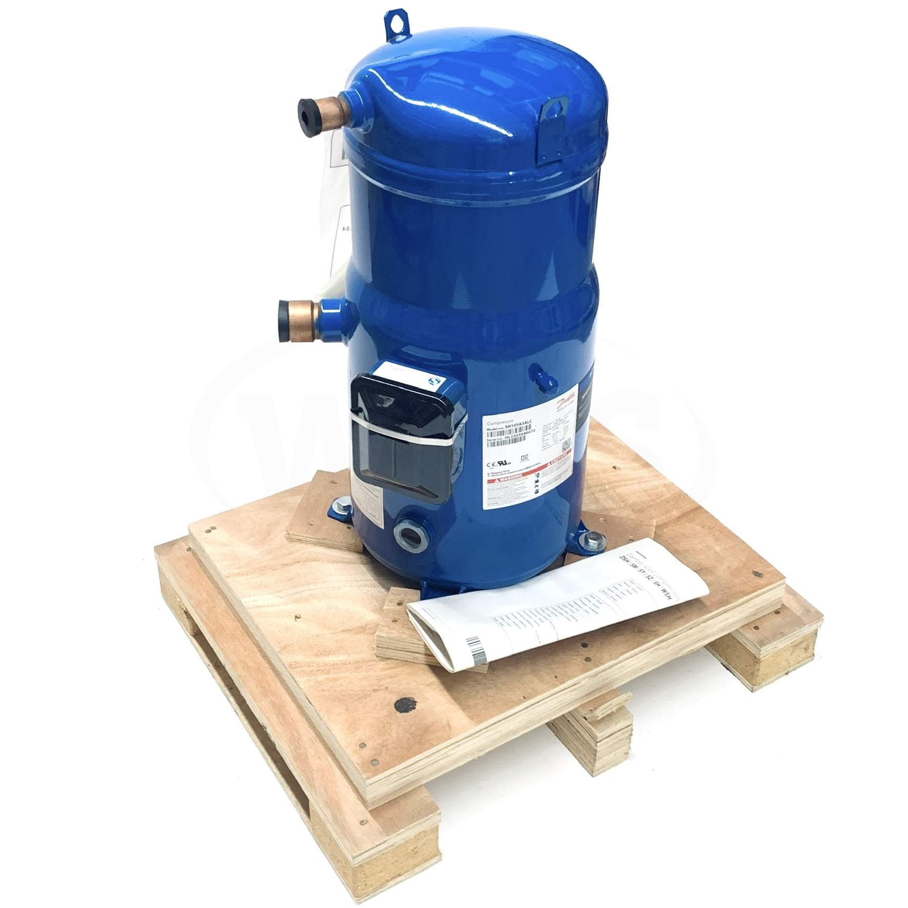 SH105A3ALC Danfoss Scroll Compressor  105,543 Btu, 3Ph, 60Hz, 13.6L