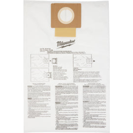 49-90-1979 Milwaukee Fleece Dust Bags (5 Pack) - 6 Gallon